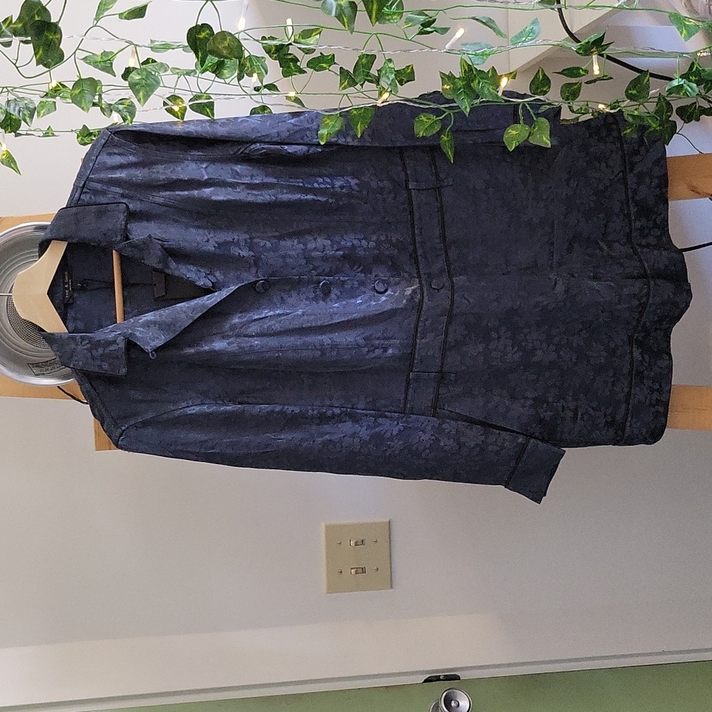 Blue floral rag&bone romper